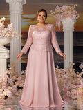 Plus Womens' Elegant Evening Gowns: Lace & Chiffon with Boat Neckline and Floral Embroidery – Timeless Formal Occasion Dresses