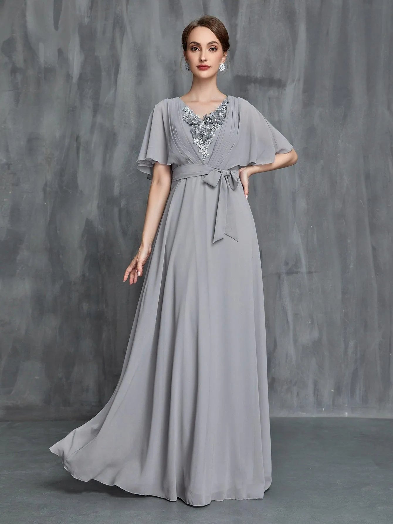 butterfly sleeved dress White Sleeve Tiered Mini making every moment unforgettable Butterfly sleeve Bohemian Maxi dress