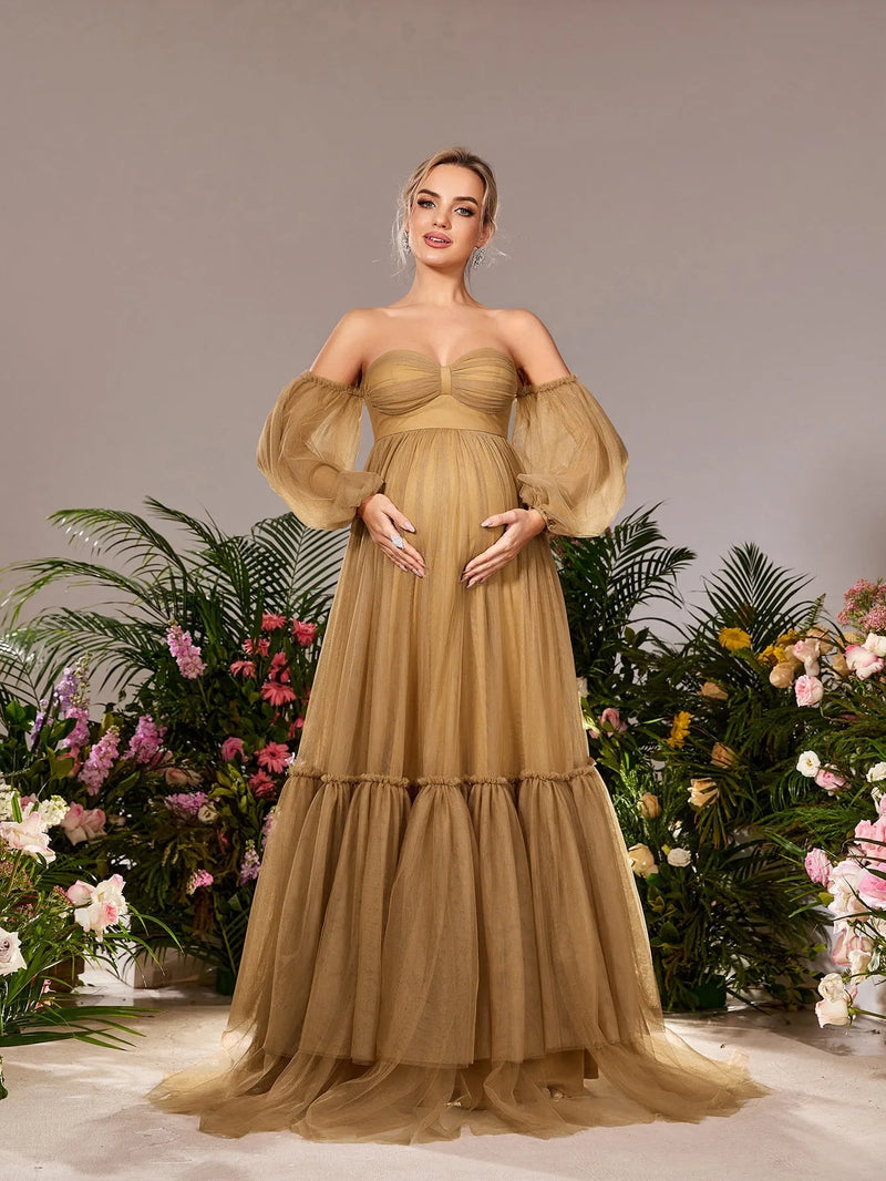 A-Line Maternity Dresses Elonnashop A-Line Maternity Dresses Elonnashop