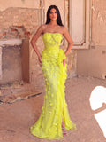Luxury Beaded Appliqué Gown with Intricate Embellishments – Evening Gown for Galas, Weddings & Luxury Events