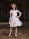 Tween Girls' Mesh Insert Sequin Party Dress - Elonnashop