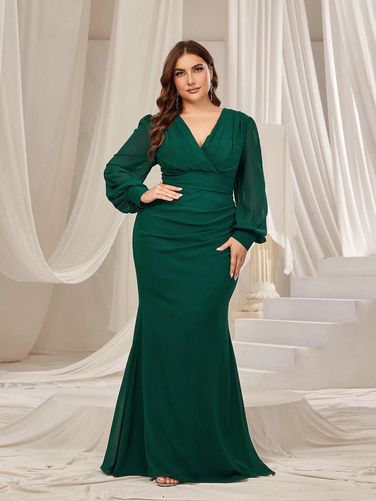 Mermaid Plus Size Dresses Elonnashop Mermaid Plus Size Dresses Elonnashop