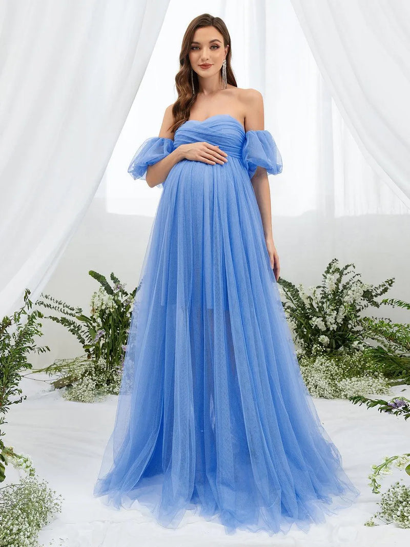 A-Line Maternity Dresses Elonnashop A-Line Maternity Dresses Elonnashop