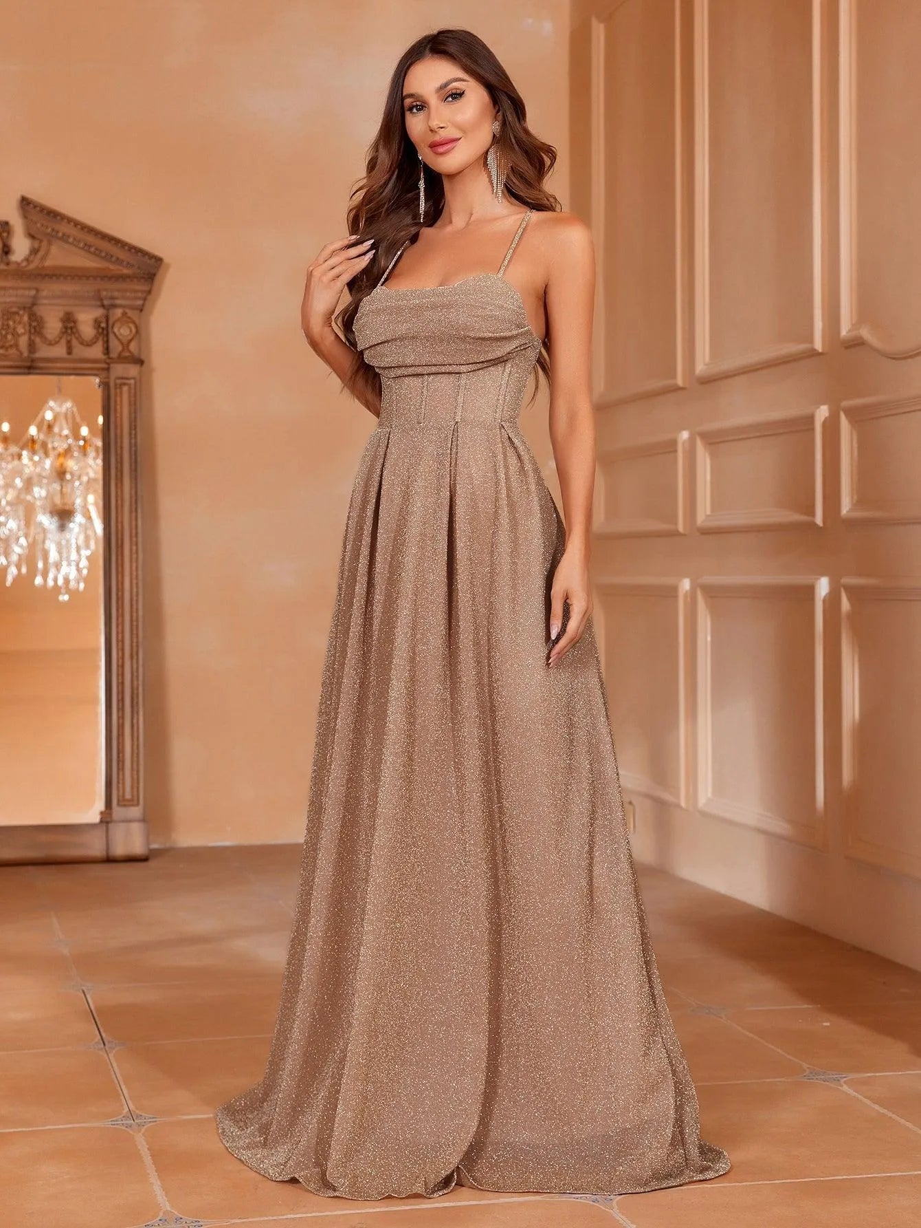 backless christmas party dresses Leely Women Red Backless Tulle Midi Cocktail Dress A Line Off the Shoulder Christmas Party Dress