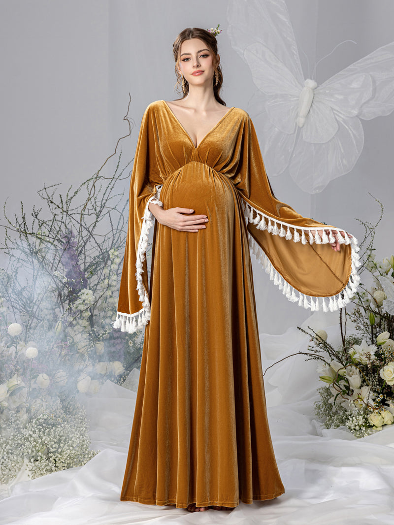 Velvet Maternity Dresses Elonnashop Velvet Maternity Dresses Elonnashop