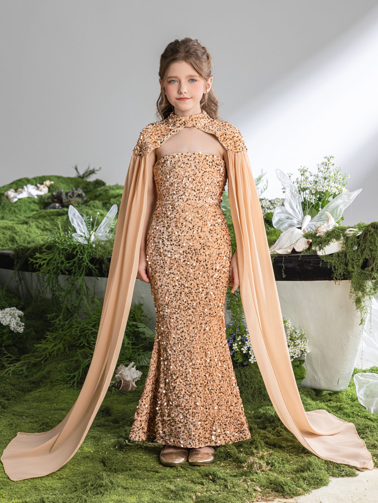 Mermaid Girls' Dresses Elonnashop Mermaid Girls' Dresses Elonnashop