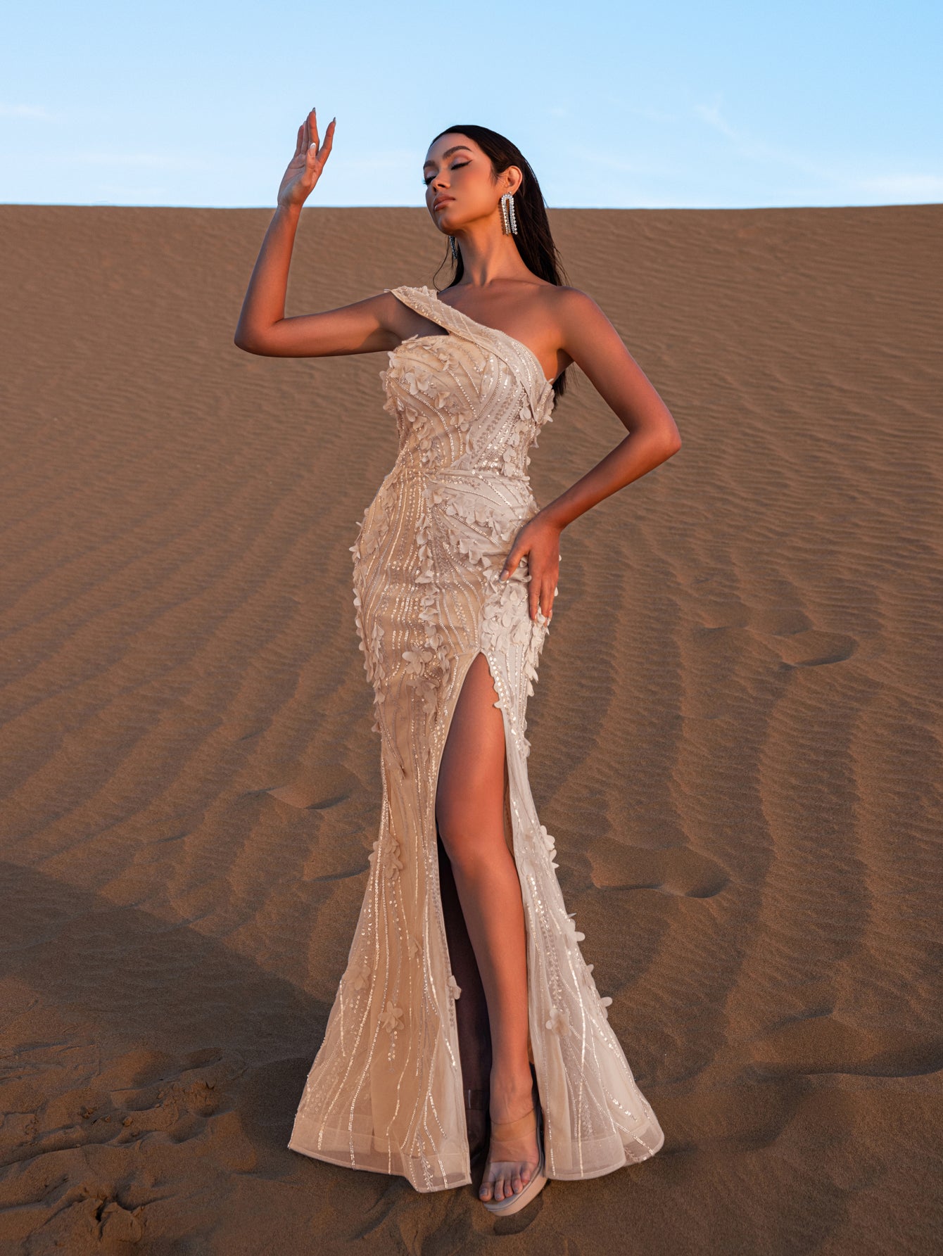red carpet sand dress Tyla's sand-covered Met Gala 2024 gown was chopped in half after the red carpet