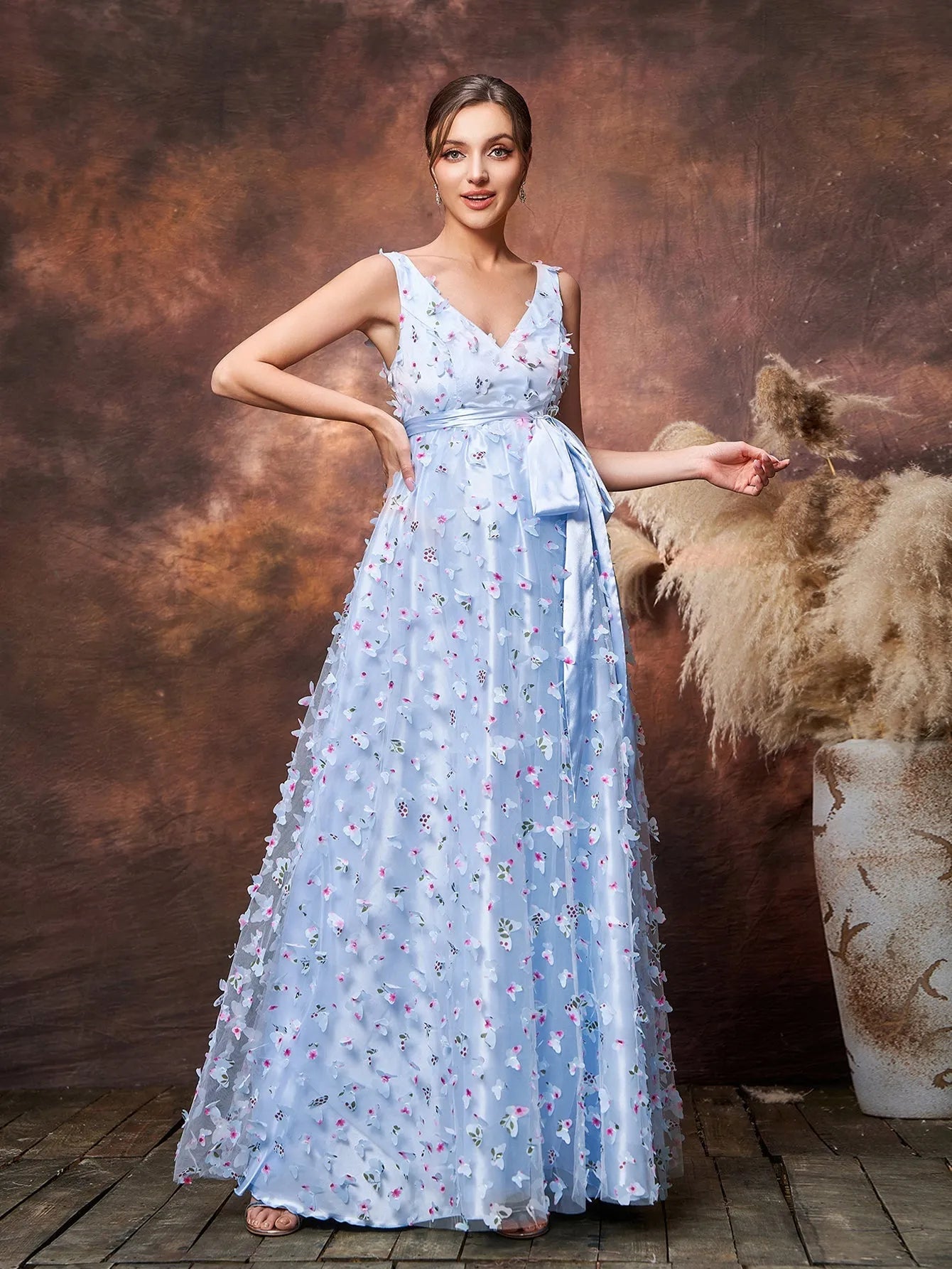 maternity evening dress pattern Maternity Evening Dress Sewing Pattern:us 2-30, XS-4XL (PDF)