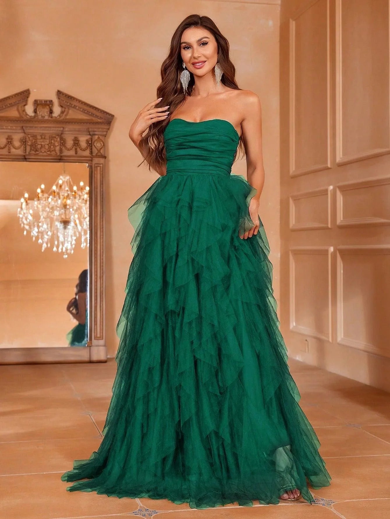 tube party dress Amazon.com: Women's Ruffle High Split Tube Bodycon Dress Ruched Sleeveless Strapless Sexy Dresses Party Club Prom Evening Dress Army Green : Clothing, Shoes & Jewelry