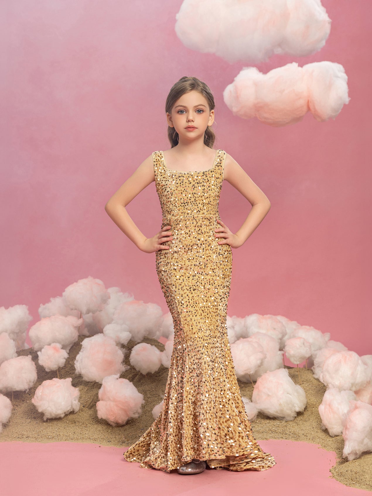 sherri hill 2 piece mermaid dress SHERRI HILL