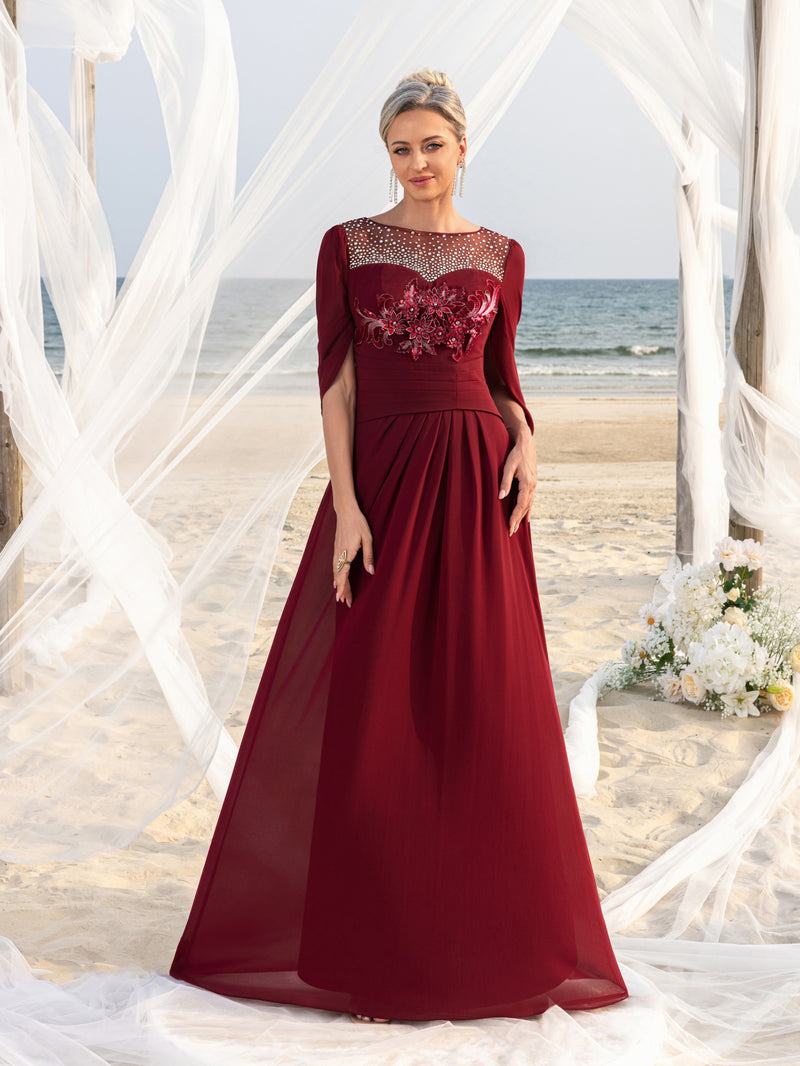 princess polly baby blue dress Burgundy Mother of the Bride Dresses – Elonnashop