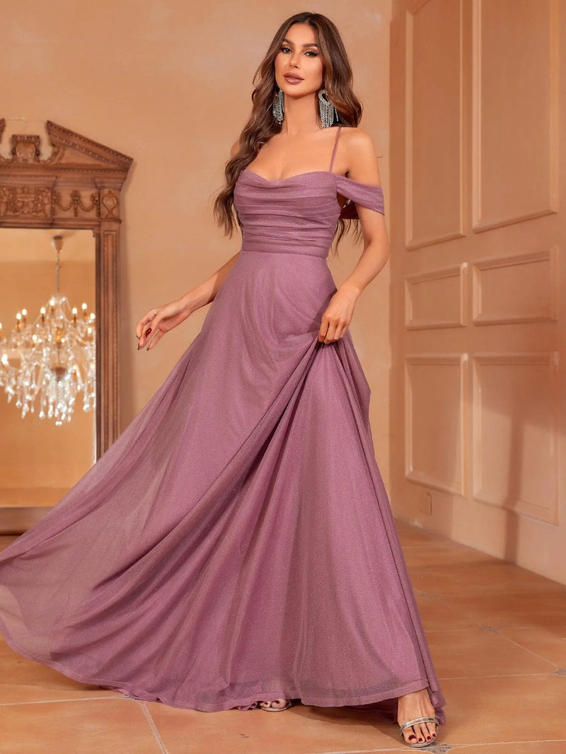 knee length chiffon bridesmaid dresses A-Line Princess Scoop Neck Knee-Length Chiffon Bridesmaid Dress With Lace