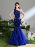 Teen Girls' Mesh Insert Mermaid Hem Sequin Dress