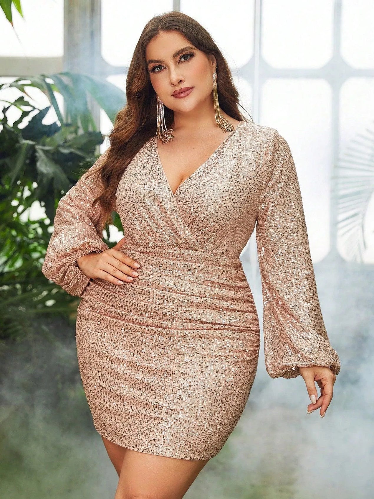 Champagne Plus Size Dresses Elonnashop Champagne Plus Size Dresses Elonnashop
