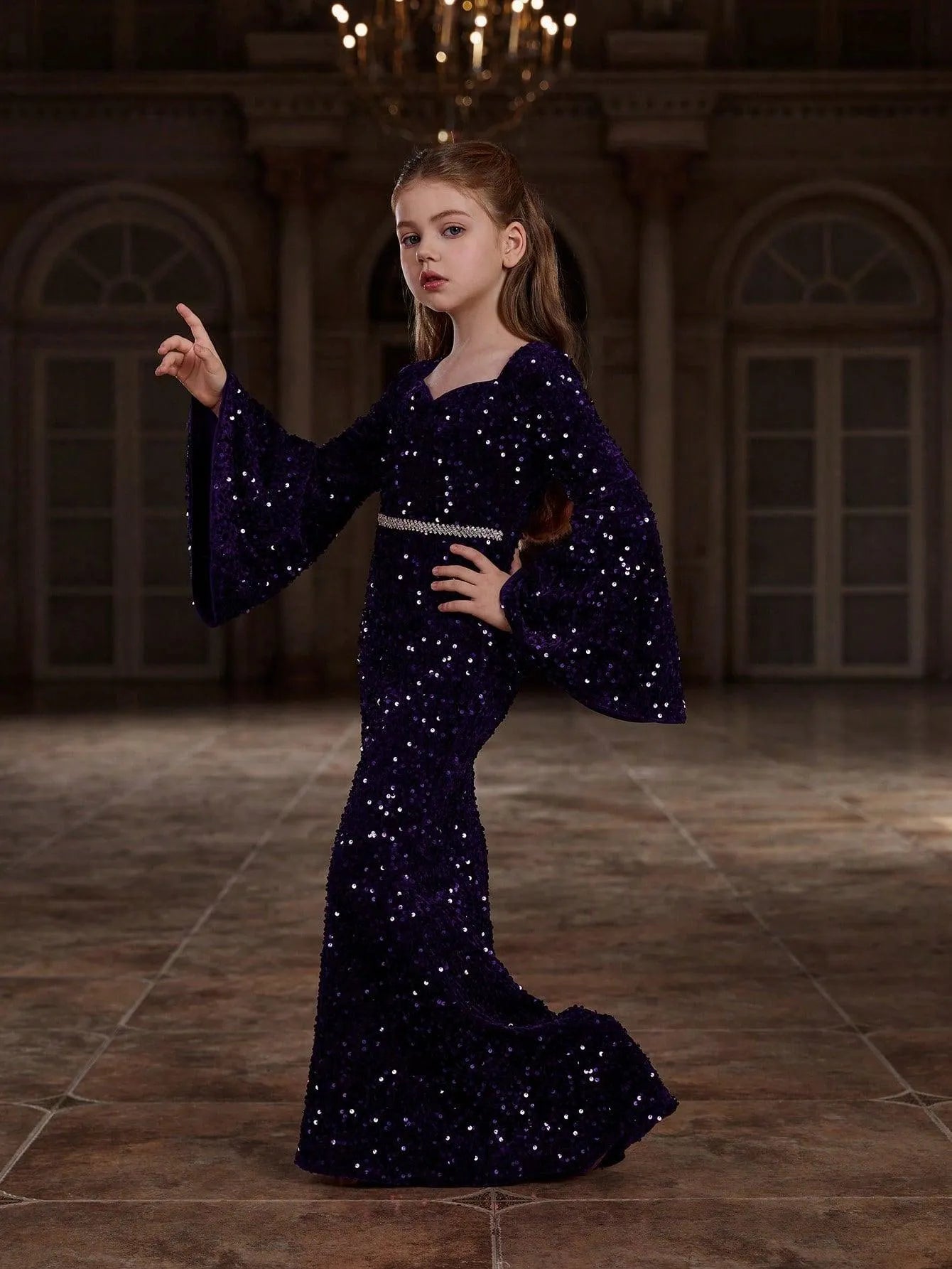 blue dress for tweens Two Piece Prom Dress for Teens,Blue Tulle Prom Dress,Off the Shoulder Prom Dress PD00075, US10 / Blue