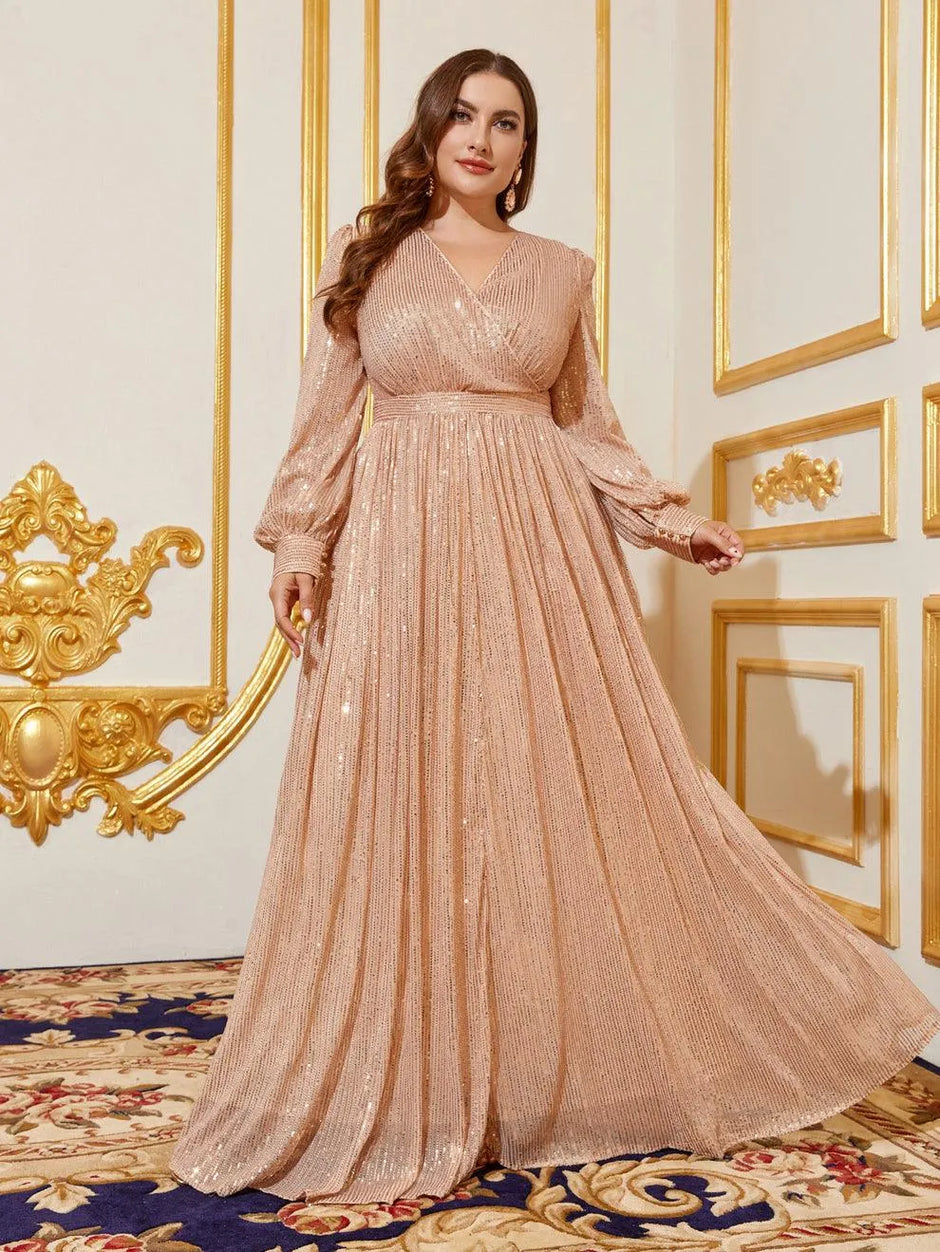 Champagne Plus Size Dresses Elonnashop Champagne Plus Size Dresses Elonnashop